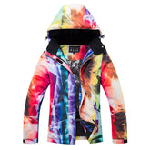MARKERWAY Women's Bright Colorful Performance Insulated Ski Jacket